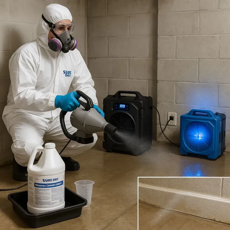 Sanitization and Odor Removal process in New Holland, PA