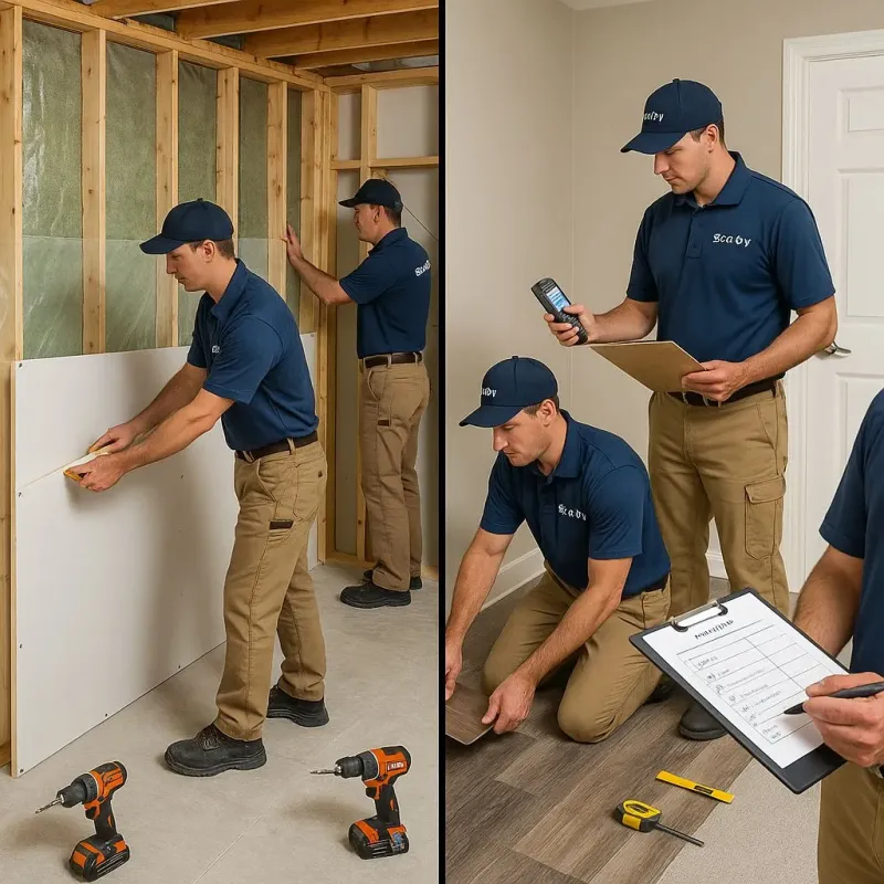 Repairs and Reconstruction process in New Holland, PA