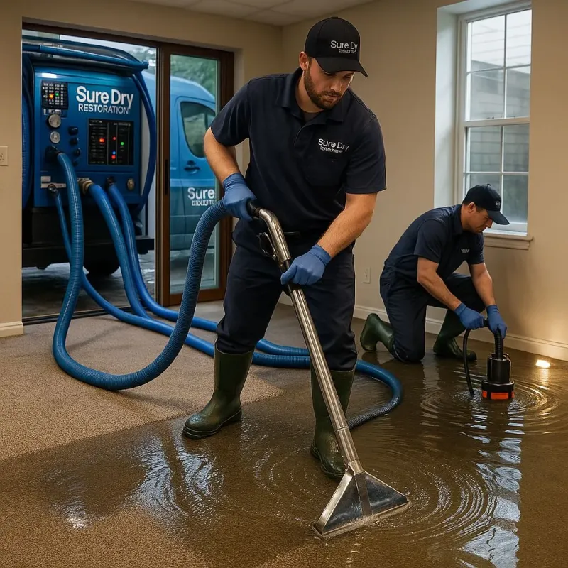 Water Extraction and Removal process in New Holland, PA